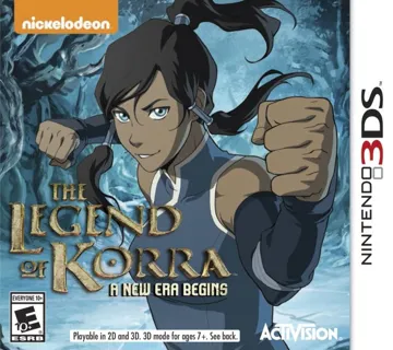 Legend of Korra - A New Era Begins, The (USA) box cover front